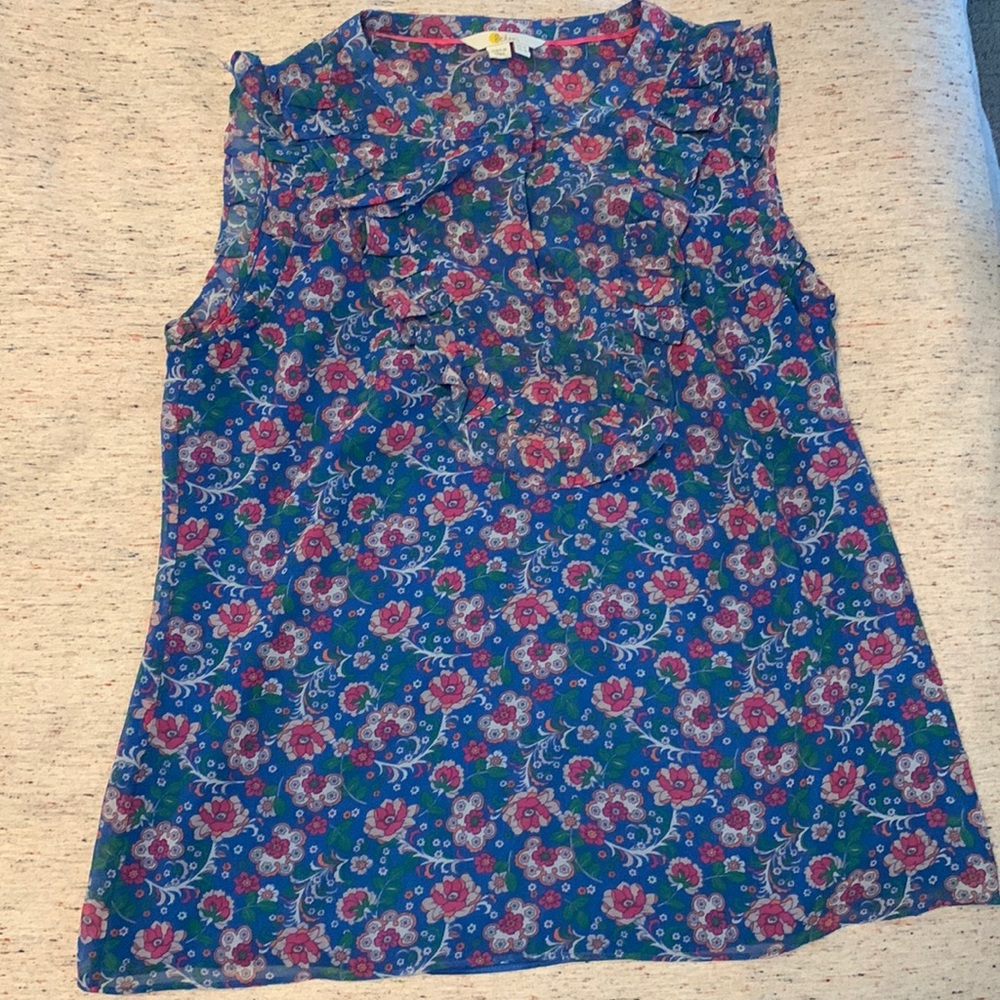 Boden sleeveless summer blouse.